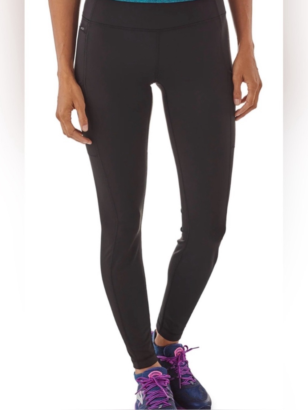 Patagonia Black Pack Out Tights Size Small